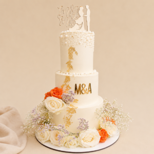 Hochzeitstorte Golden Romance