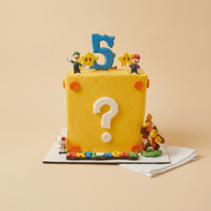 Super Mario Überraschungstorte – Personalisierte Geburtstagstorte